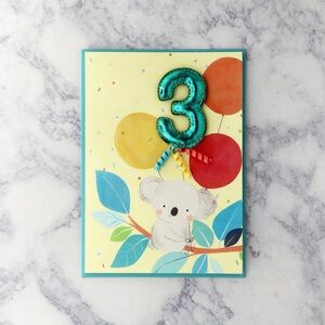 🆕Papyrus 3rd Birthday Greeting Card